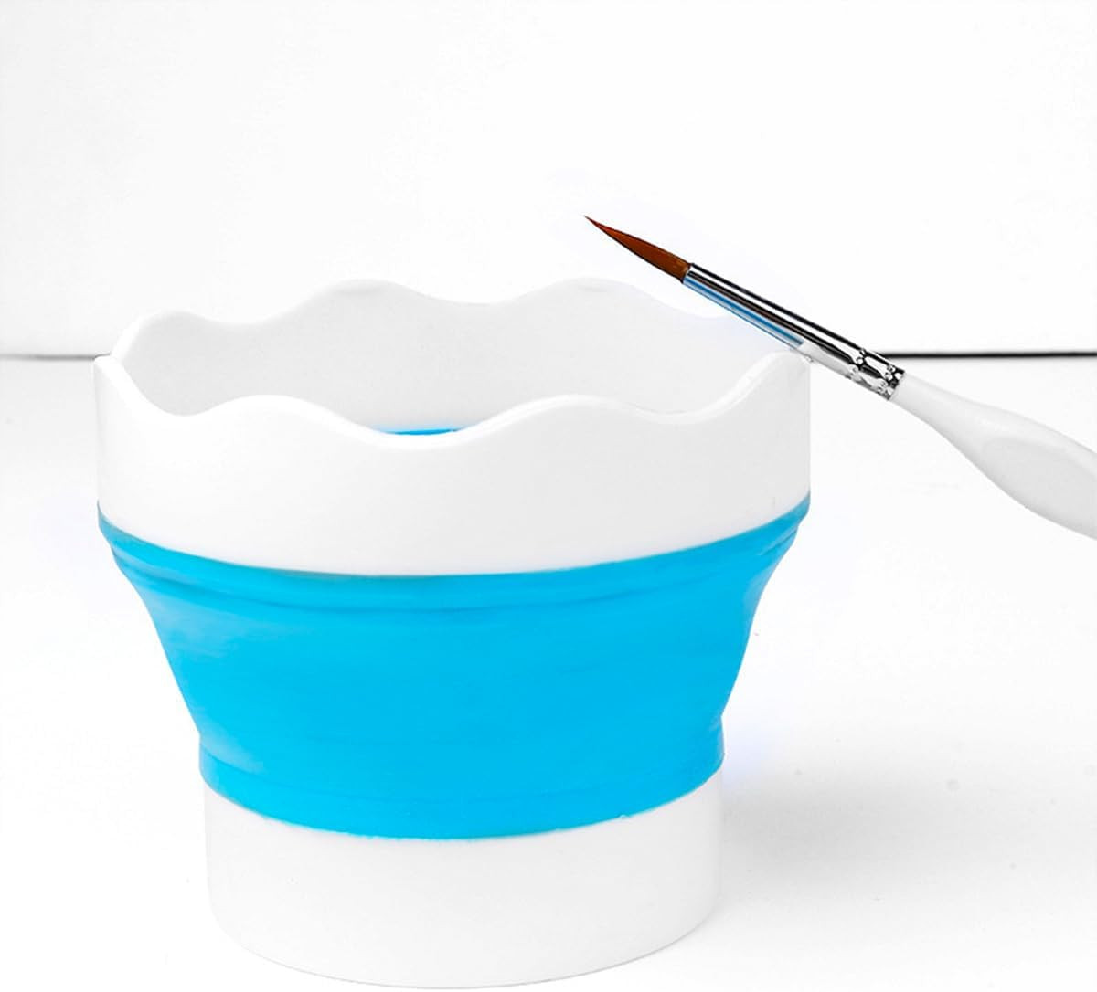 4 PCS Collapsible Paint Brush Washer Multifunctional Collapsible Bucket Foldable