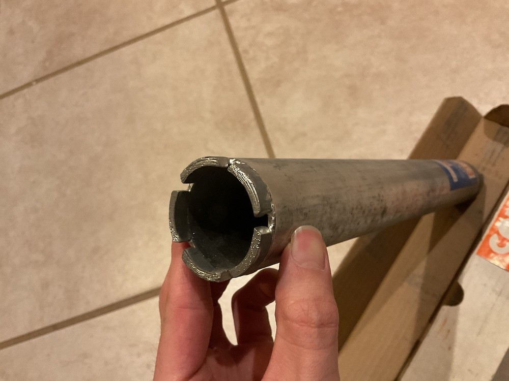 Core Bore 07154 Supreme Diamond Core Bit 1 3/4” UOF