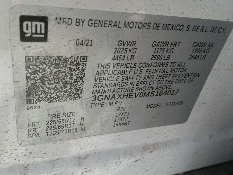Camera/Projector Camera Front Pre-crash System Fits 22 TERRAIN 124438