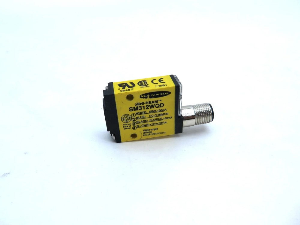 Banner SM312WQD 26892 Mini Beam Proximity Sensor