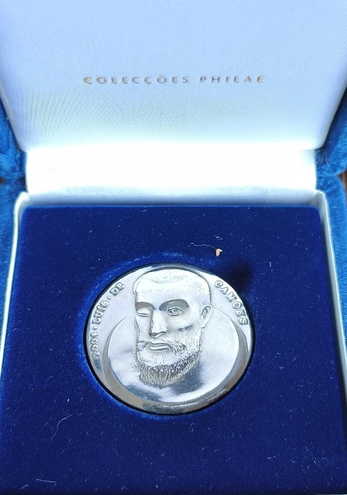 Medalha em Prata 925 "Camões"