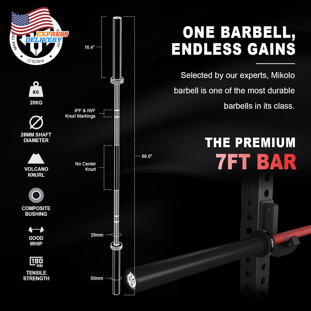 Power Rack with Cable Crossover System 1500LBS Squat Rack w/LAT Pull down System