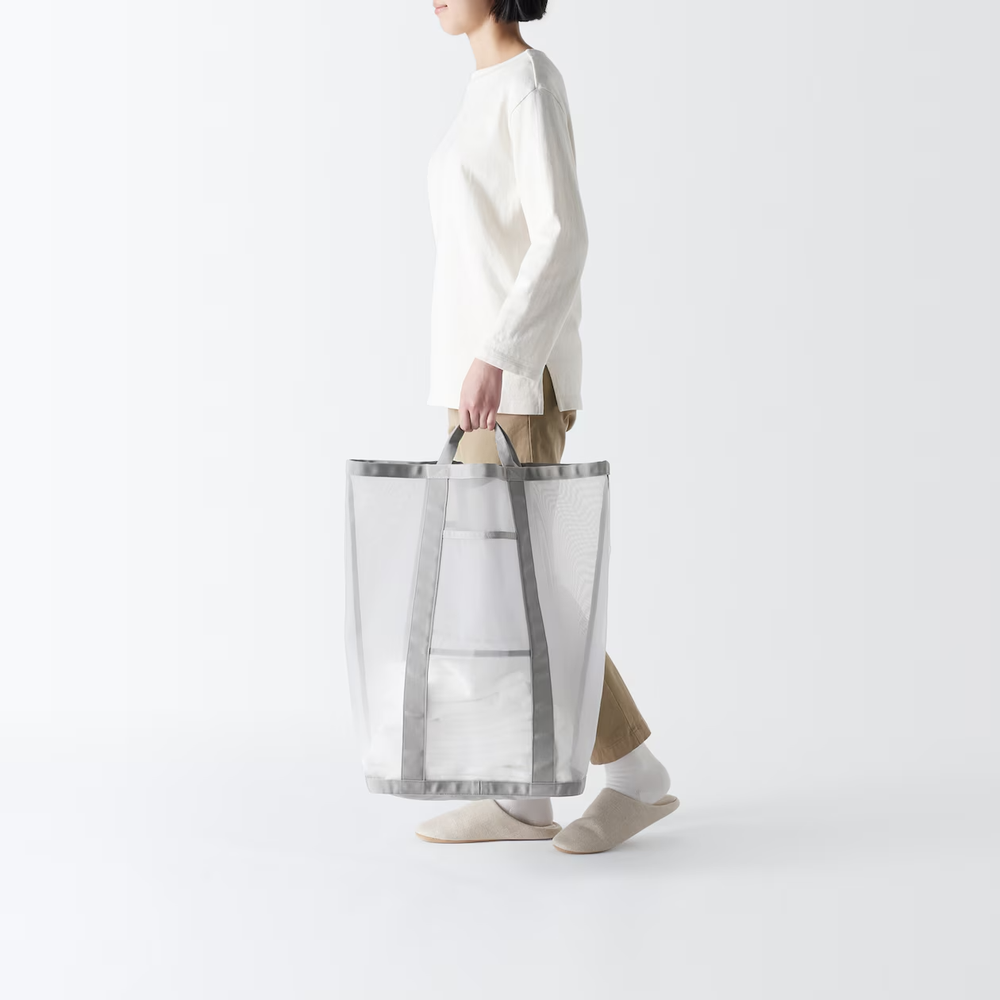 MUJI Nylon Mesh Laundry Bag Large