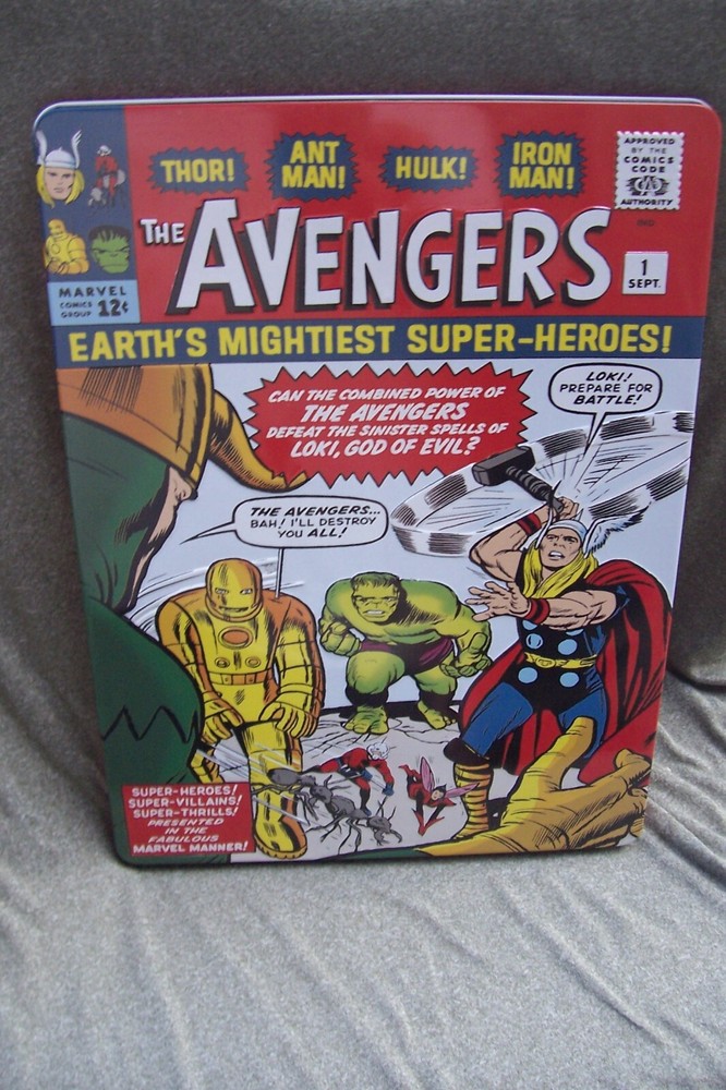 Comic Book Hinged Protector Tin.... ONLY 8 AVAILABLE