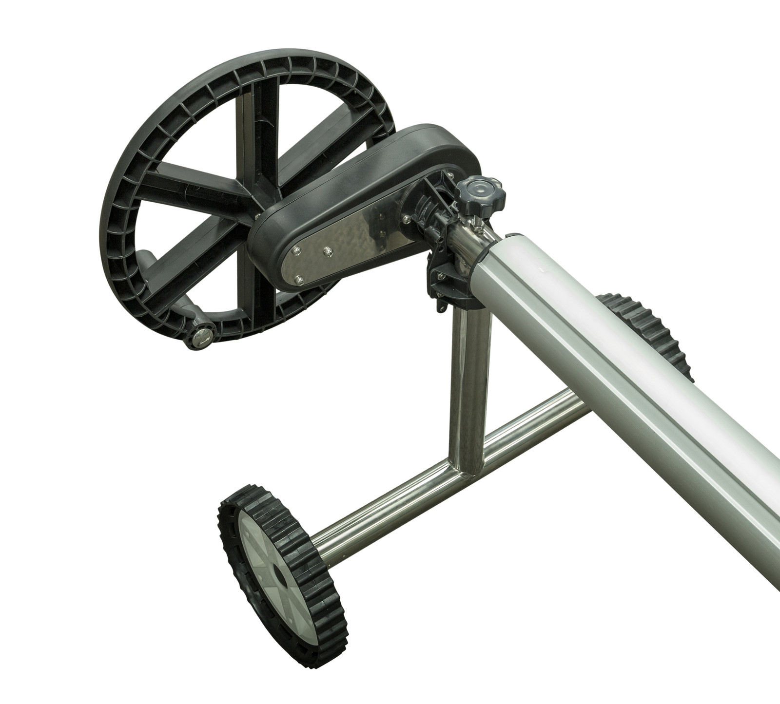 Sun2Solar 20' Wide Easy Gear Stainless Steel Swimming Pool Solar Reel