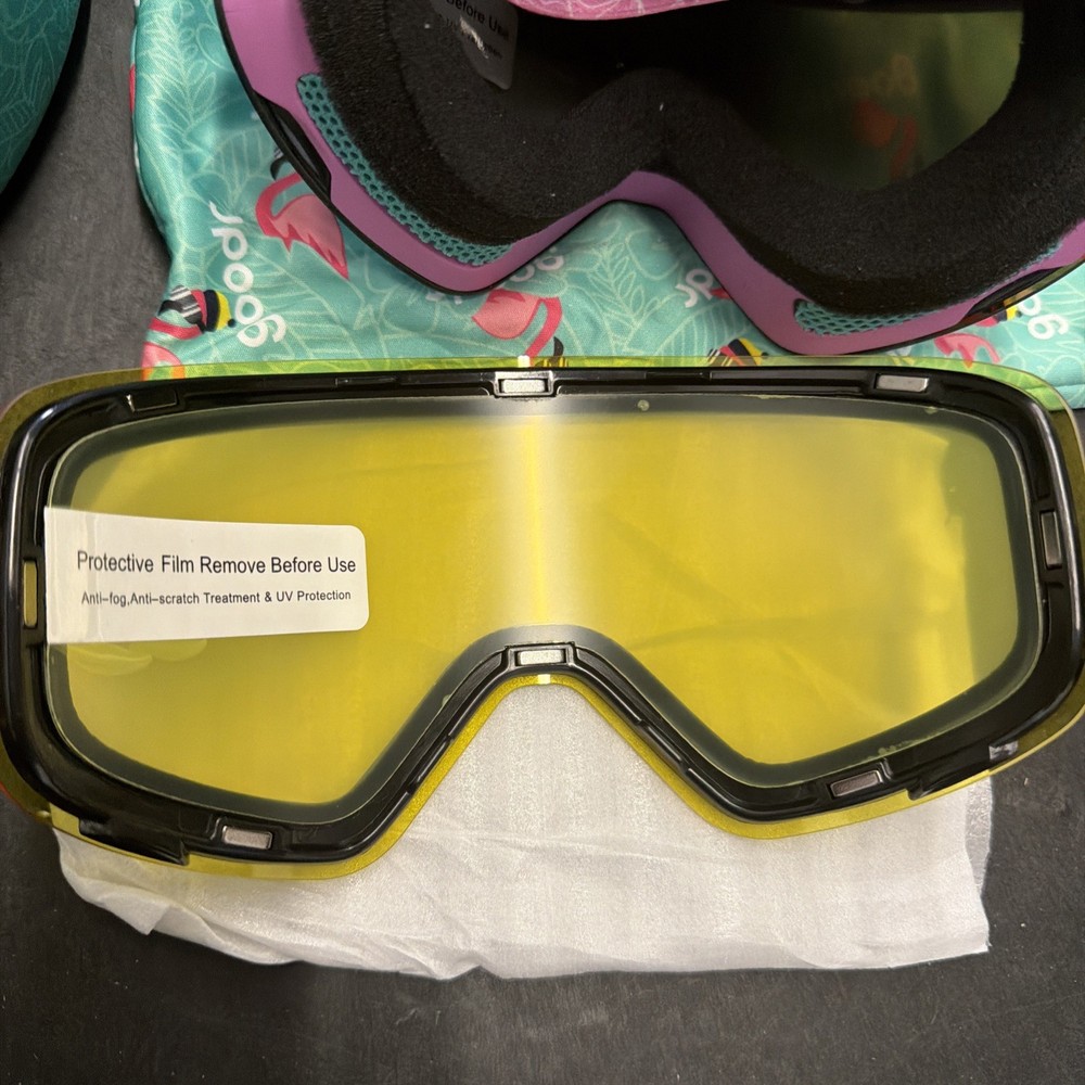 Goodr Bunny Slope Dropout Ski Goggles