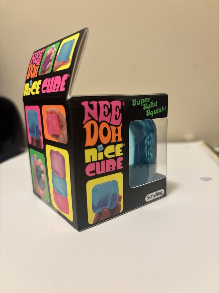 NeeDoh Nice Cube Satisfying Square Shape Sensory Toy