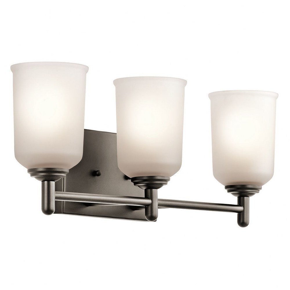 Shailene - 3 Light Bath Vanity Approved for Damp Locations - with Transitional