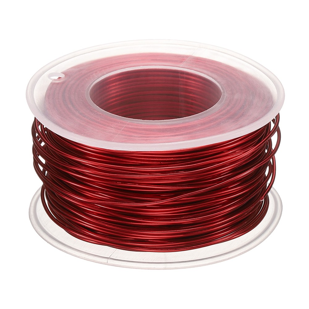 Bonsai Wire Anodized Aluminum Training Wire Roll 1mm 98ft Red
