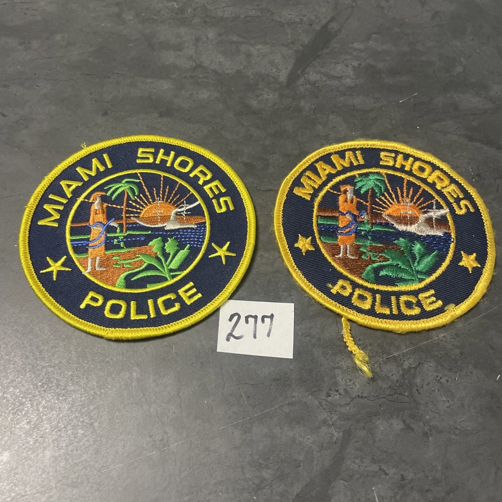 Miami Shores FL Police Patch -277