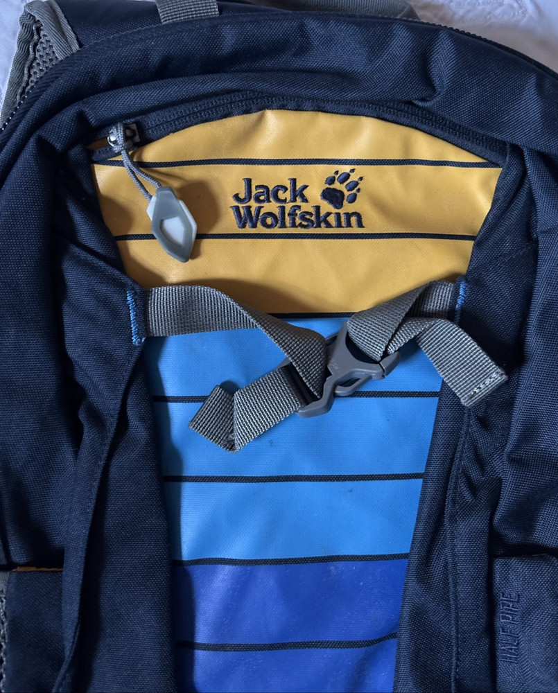 Jack Wolfskin Half Pipe Blue Snuggle Up Backpack