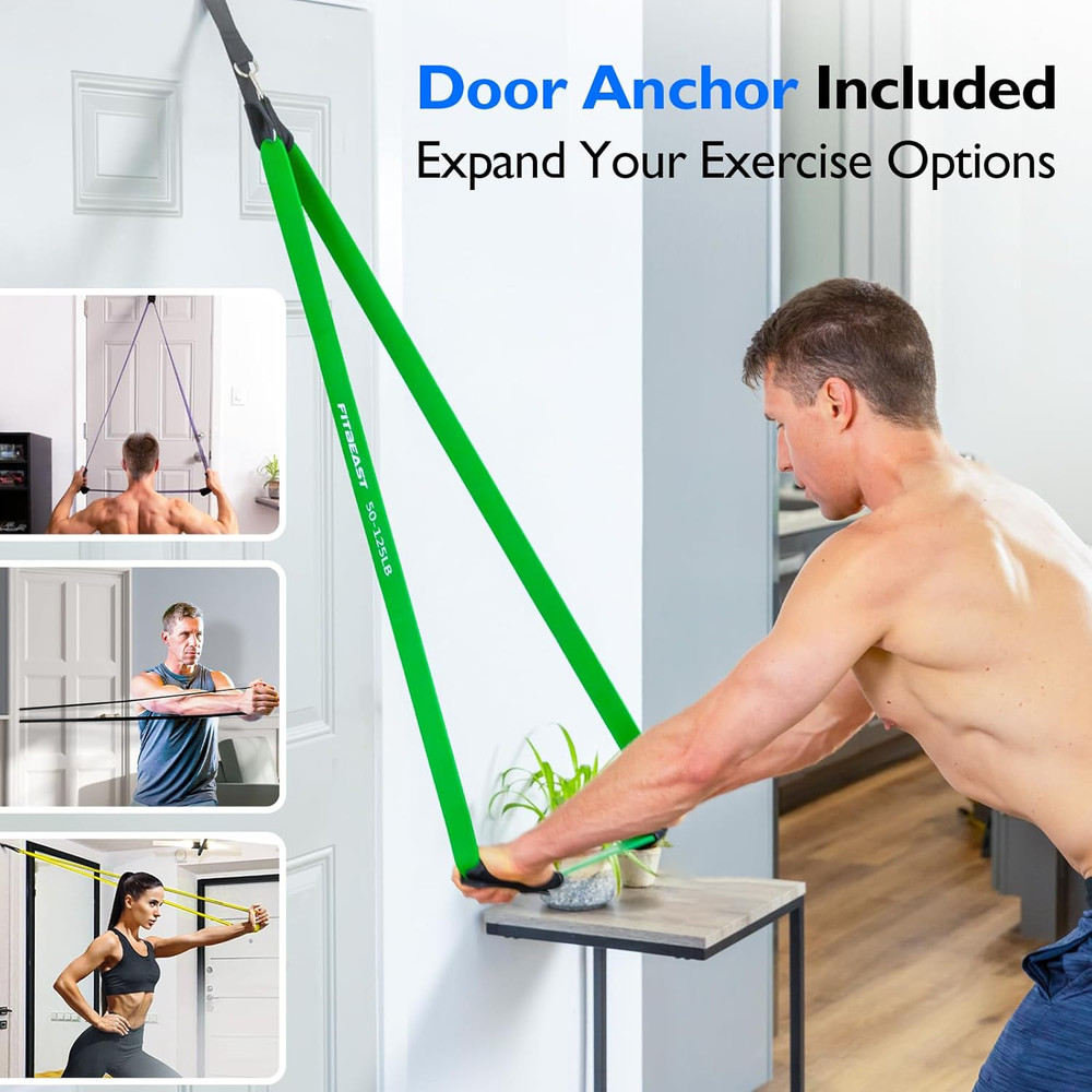 Resistance Bands Set, Pull up Assist Bands for Strength Training, Powerlifting,