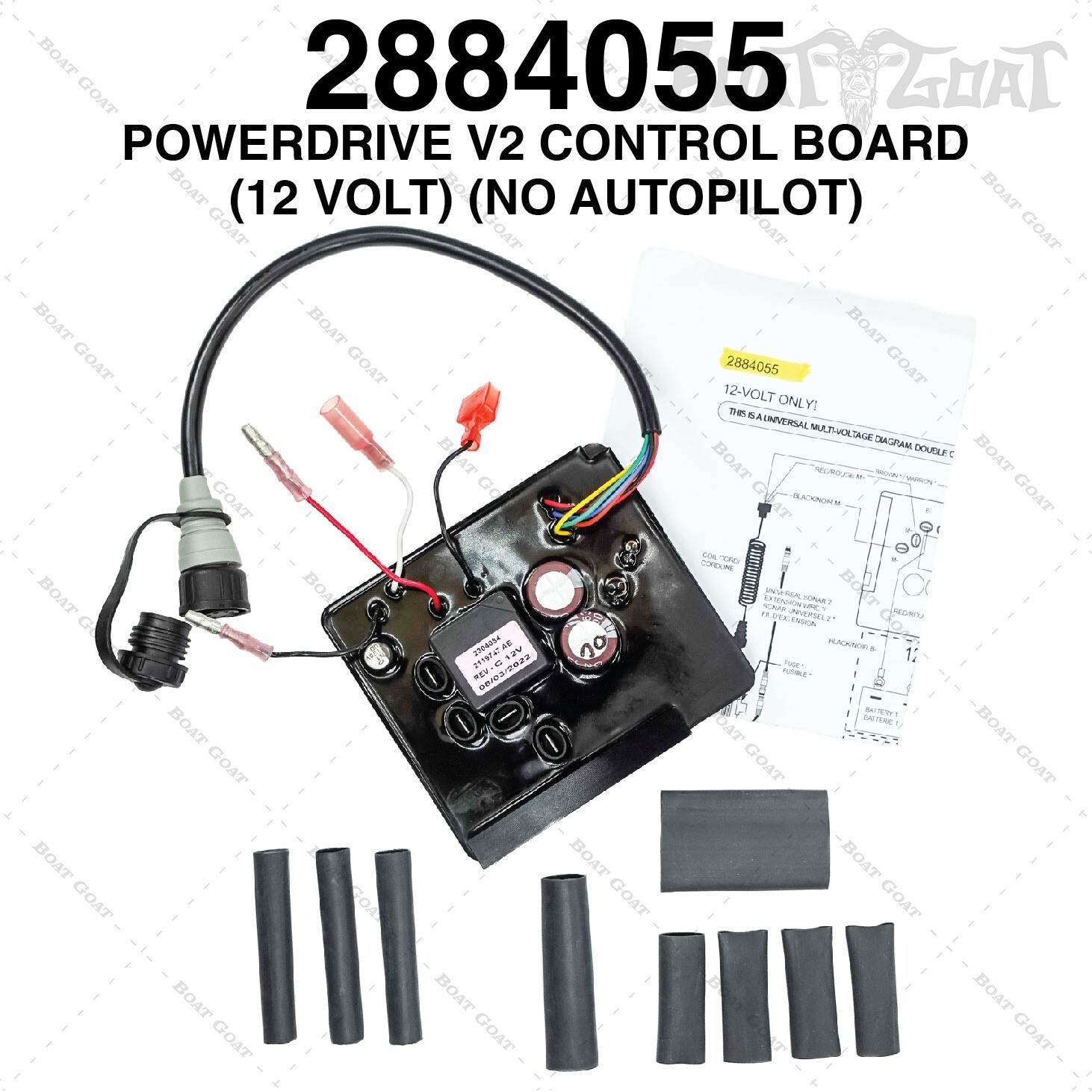 Minn Kota Control Board - 12 Volt PowerDrive / Riptide - V2 - W/O AP - 2884055