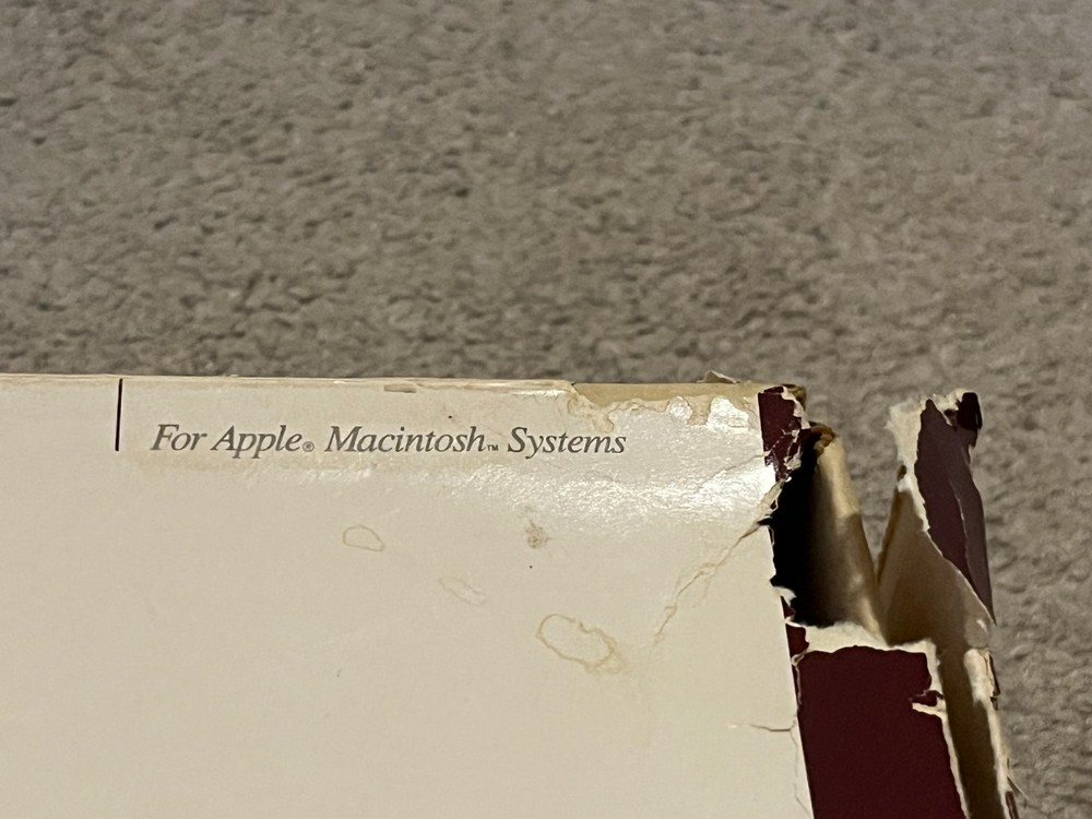 Microsoft Excel Basic File Maker Plus Vintage Rare 1987 WORKS