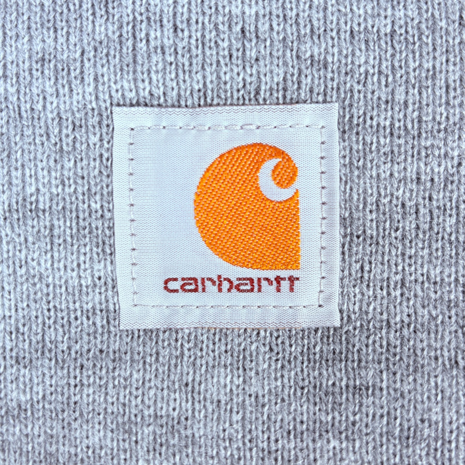 Carhartt A18 Knit Cuffed Beanie Hat Heather Grey One Size New with Tags