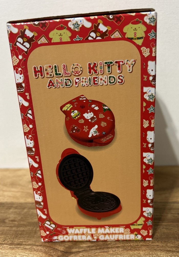 NEW CHRISTMAS Hello Kitty & Friends Waffle Maker