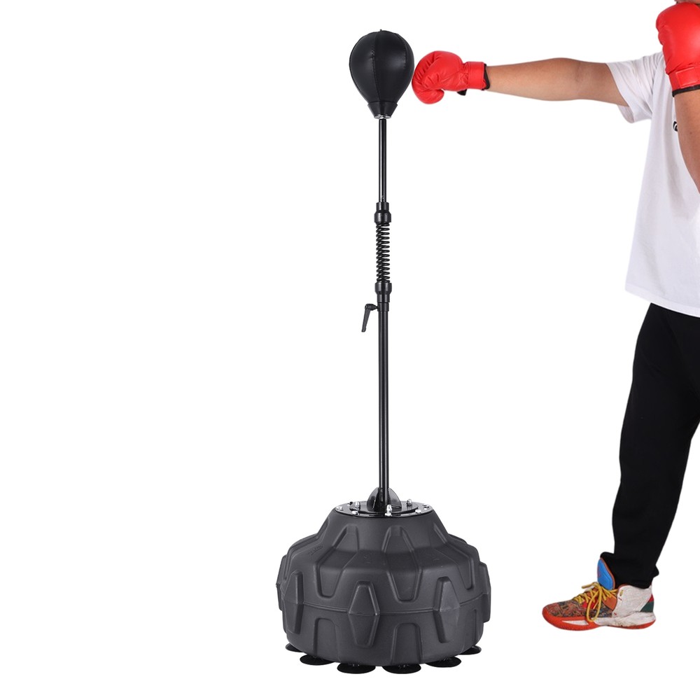 Punching Bag Freestanding Reflex Speed Boxing Bag Training Height Adjustable