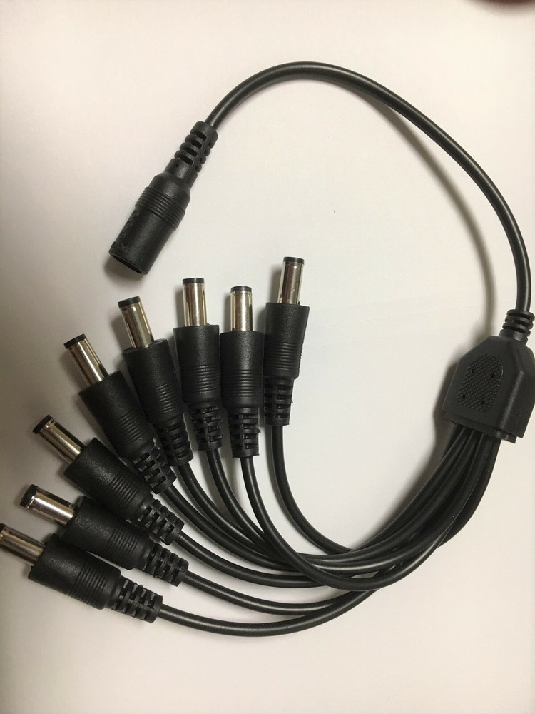 NIGHT OWL LOREX Security System Power Supply Cable 8 Cameras from One Pwr Source