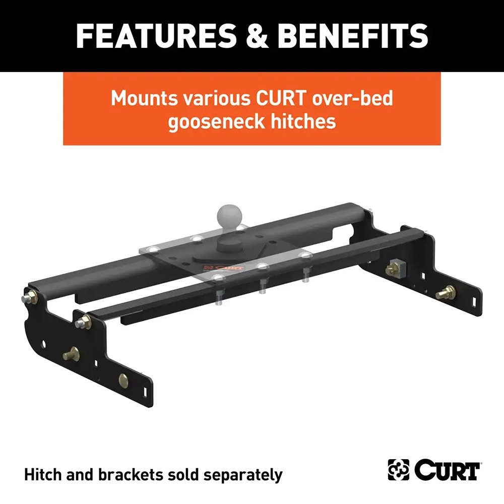 CURT Folding Ball Gooseneck Installation Kit