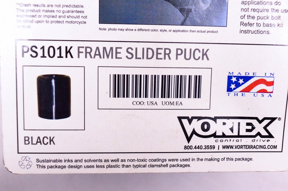 Vortex PS101K Frame Slider Puck NOS