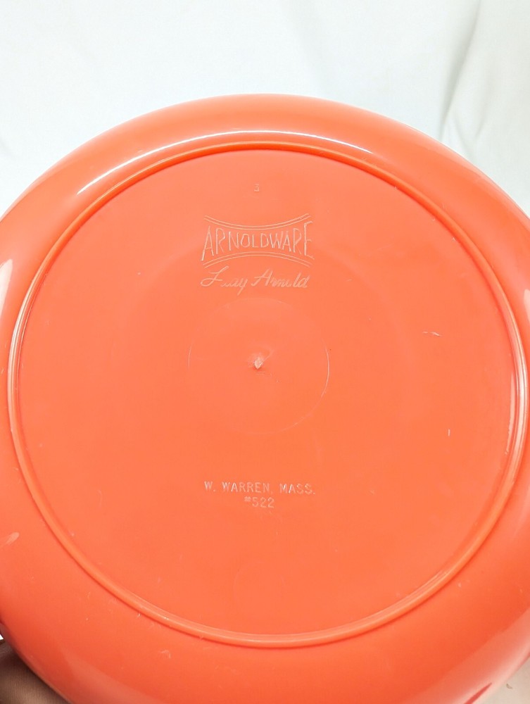 Mid Century Plastic Dinnerware Set Service for 4 22pc Arnoldware Sterilite