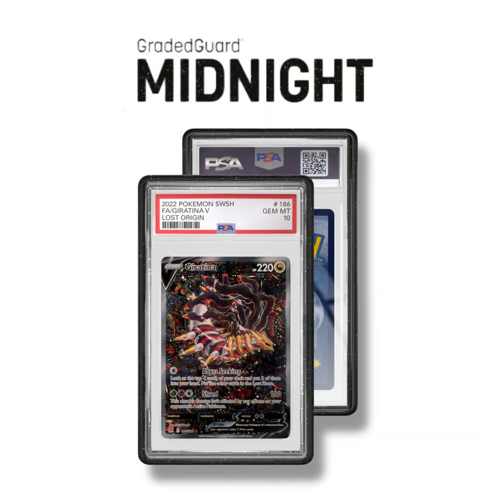 GradedGuard PSA Graded Card Case Guard Protector MIDNIGHT Limited Edition