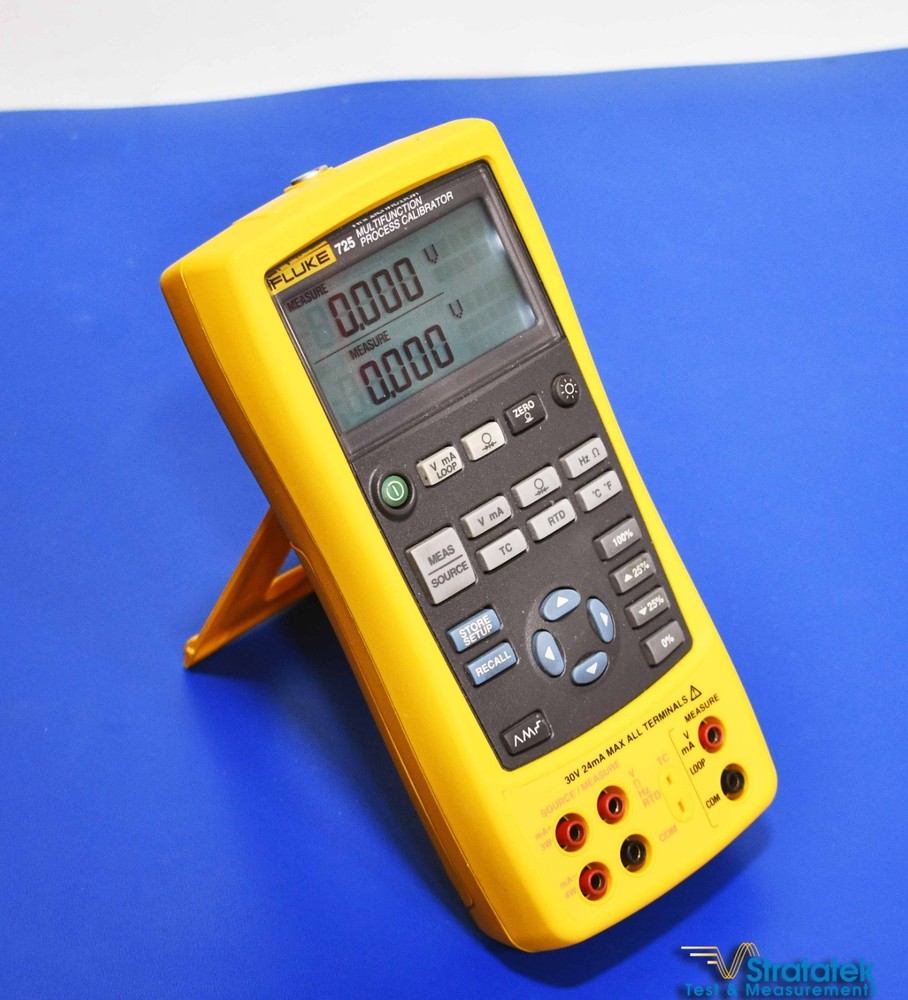 Fluke 725 Multifunction Process Calibrator - NIST Calibrated with Data