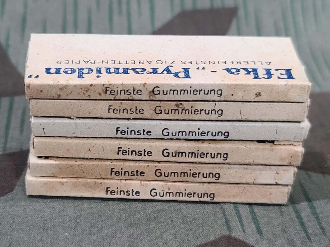 1 x WWII German Efka Cigarette Rolling Papers Vintage 1940s Soldier Tobacciana