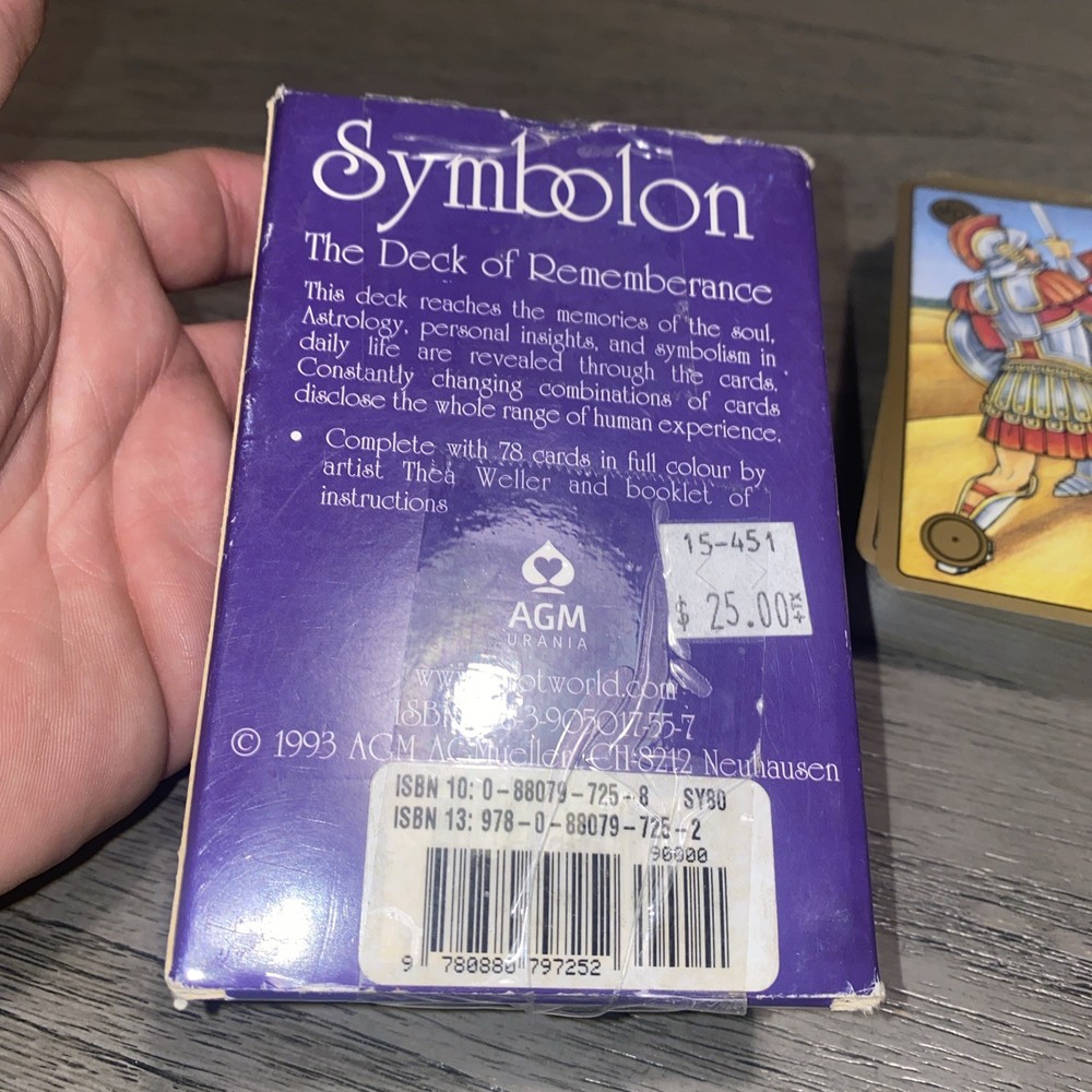 Peter Orban Symbolon Deck (Cards) Used Read Description!