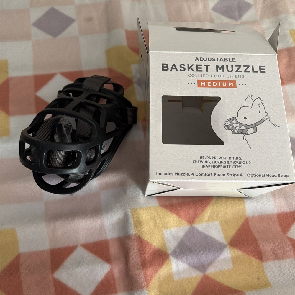 Adjustable Dog Muzzle Size Medium