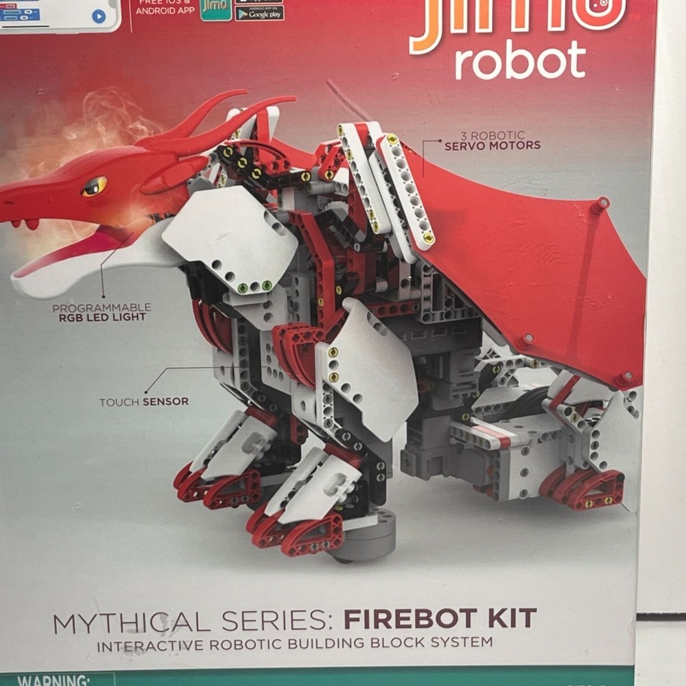 Jimu Robot Mythical Series FireBot Kit Interactive Coding Building Set