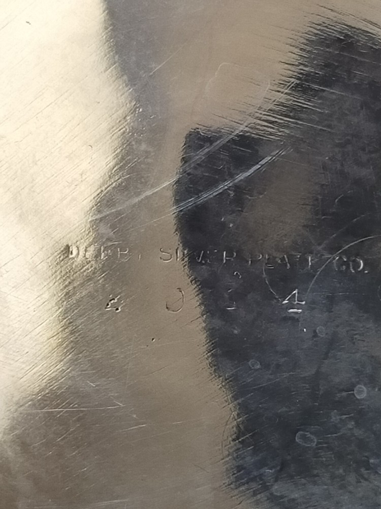 Silverplated Water Pitcher 7 .5” tall