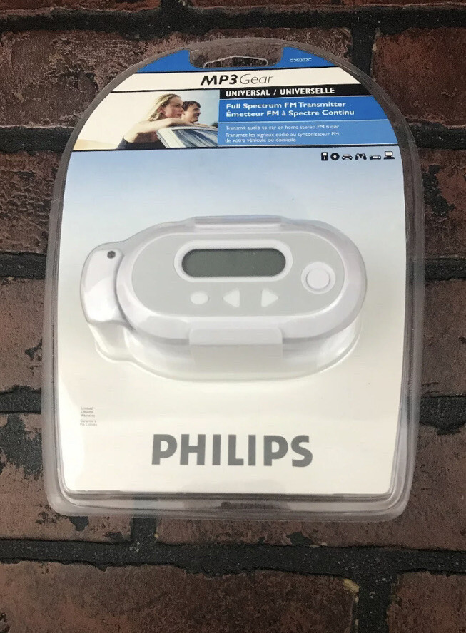 Philips MP3 Gear Full Spectrum FM Transmitter G2G302C