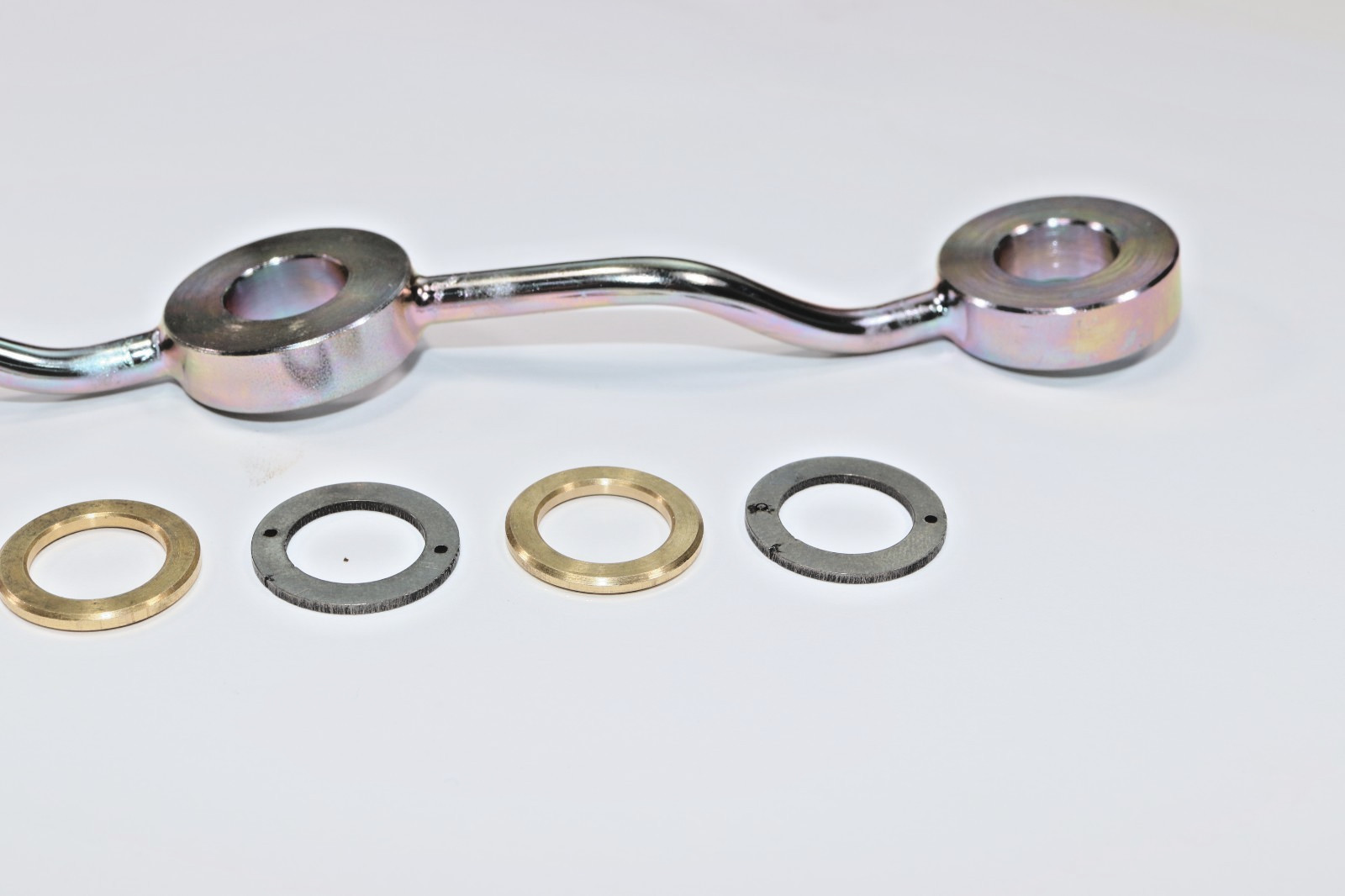 Kawasaki OEM Fuel Injection Nozzle Pipe Kit 32153-1194 w/ Washers & Gaskets