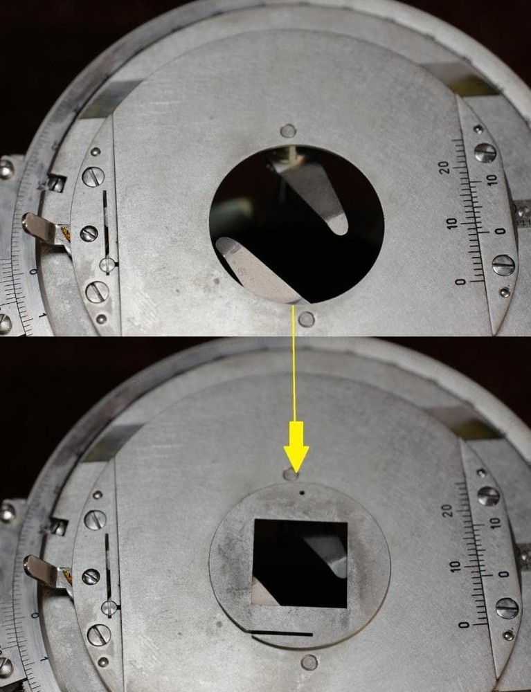 Antique Leitz Universal Rotating Stage UT2 Reflected Light Polarizing SN3201