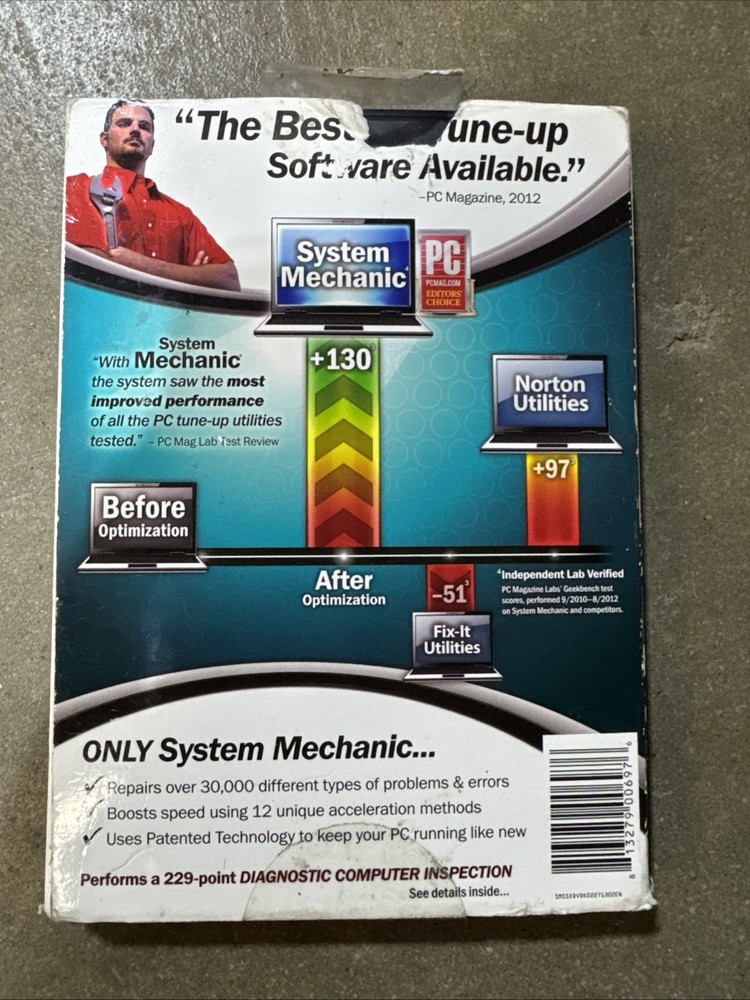 iolo system mechanic New Open Box. Old System (Read)