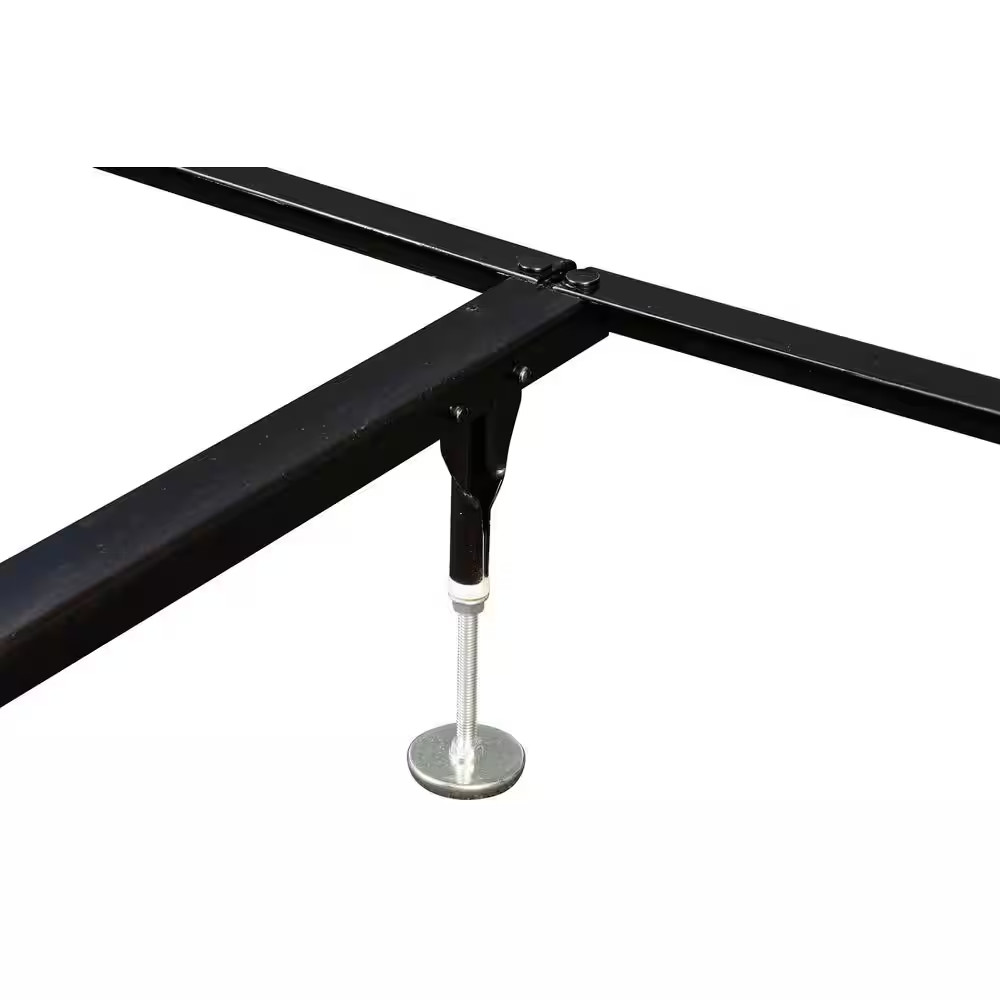Black Adjustable Bedframe Headboard Footboard Hook on Bed Rails