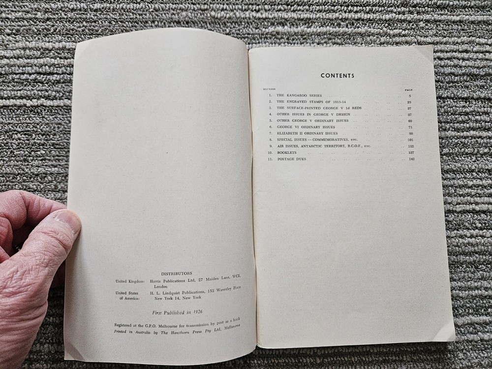 The Australian Commonwealth Specialists' 1967 Catalogue