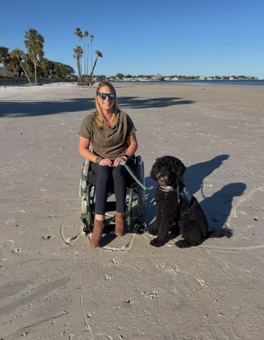 Pair of 24"x1.95" (507) Off-road Wheelchair Wheels with Axles (NEW)