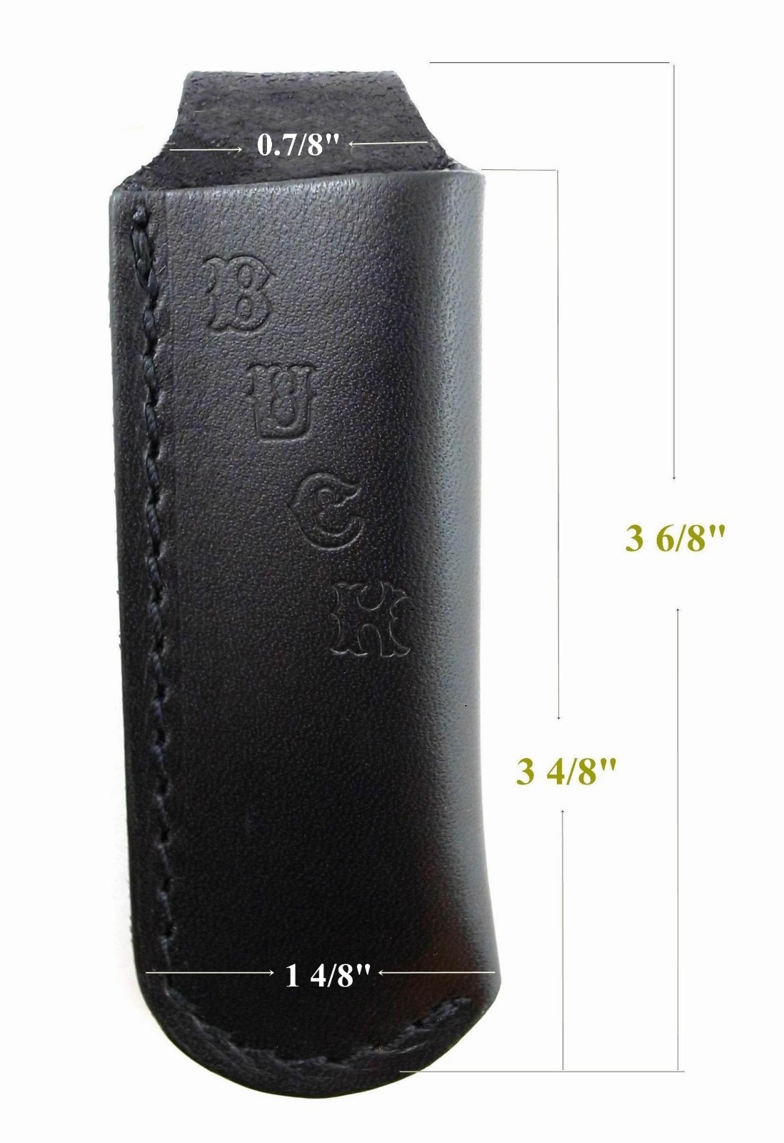 1Pc. 70’S Vintage BUCK KNIFE, KNIVES Model 501 LEATHER HOLSTER SHEATH