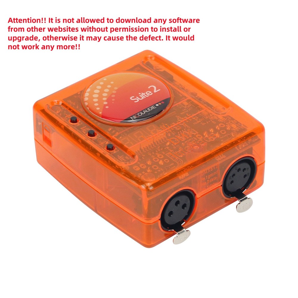 Sunlite Suite 2 FC USB Interface Stage Light Controller 3-Core 5-Core Ethernet #