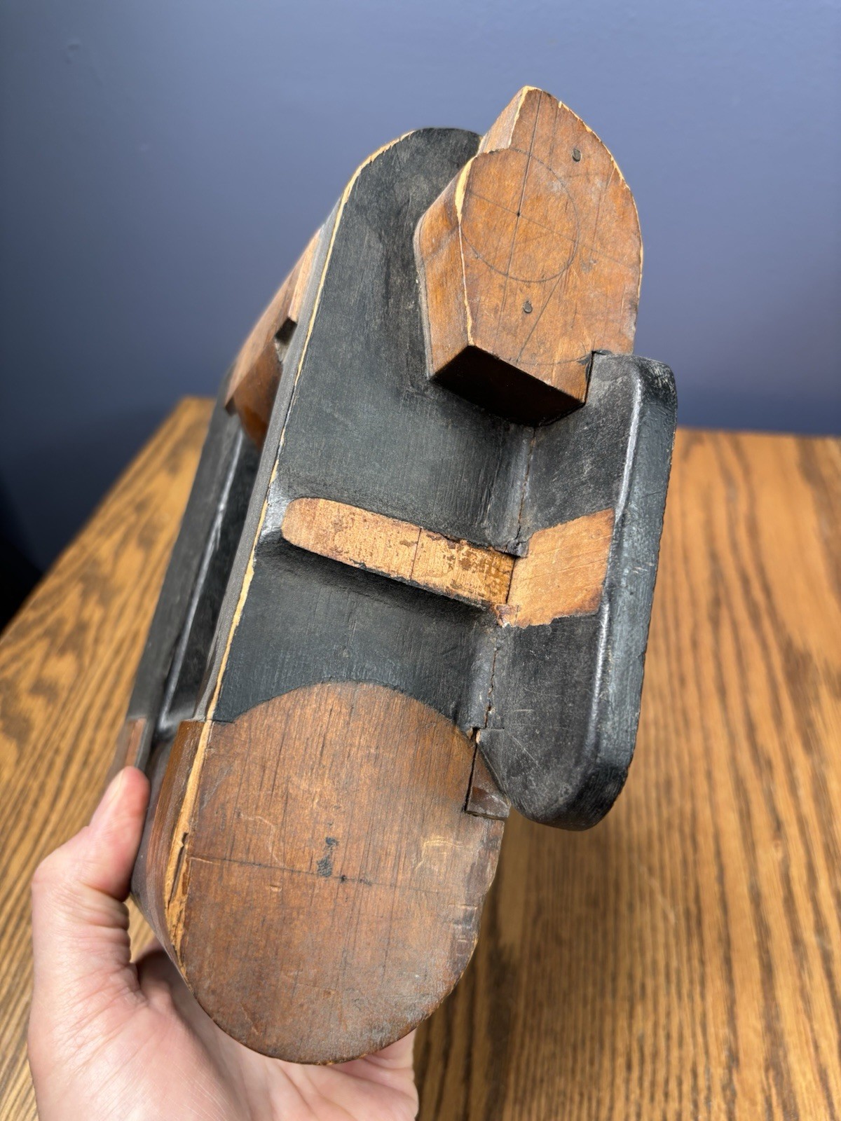 Vintage Industrial Bethlehem Steel Wood Sand Forms For Tool Parts Form Art Mold