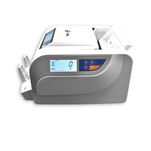 3nStar Bill Counter (BC1005) 110v 2UV, 1MG Extra rollers Dual display Polymer