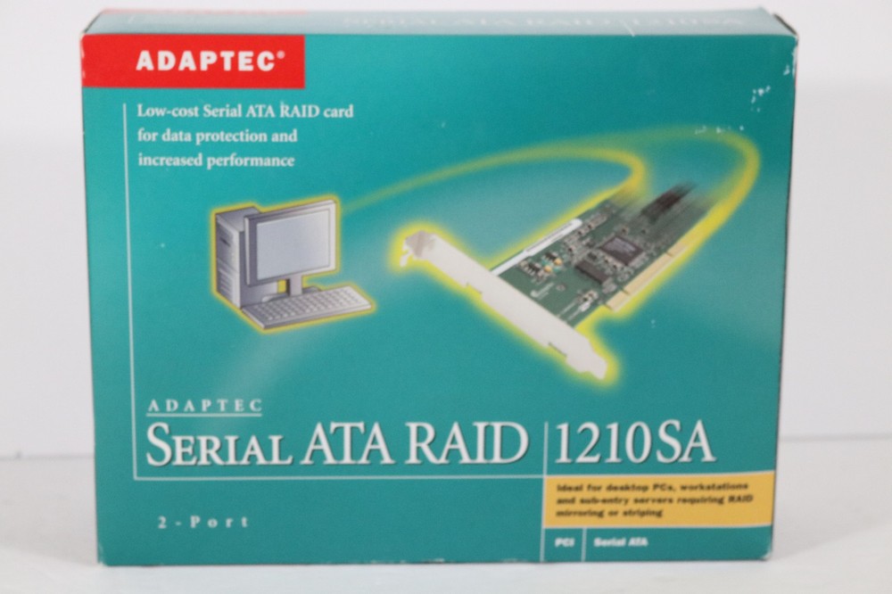 *NEW* Adaptec Serial ATA RAID 1210SA Controller Card