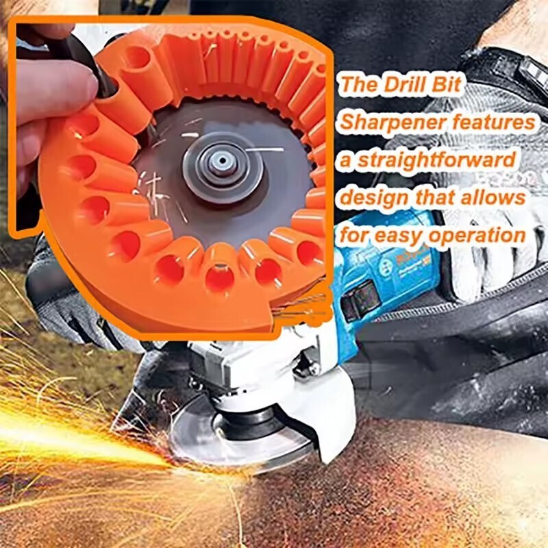 Drill Bit Sharpener Tool Power Drill Grinding Attachment Bit Grinder