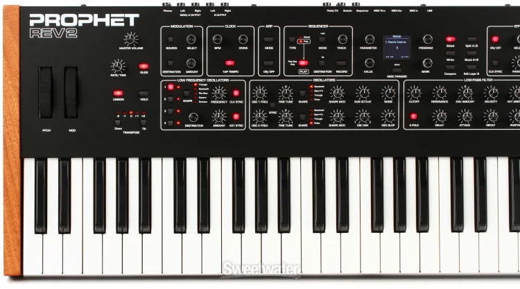 Sequential Prophet Rev2 16-voice Analog Synthesizer