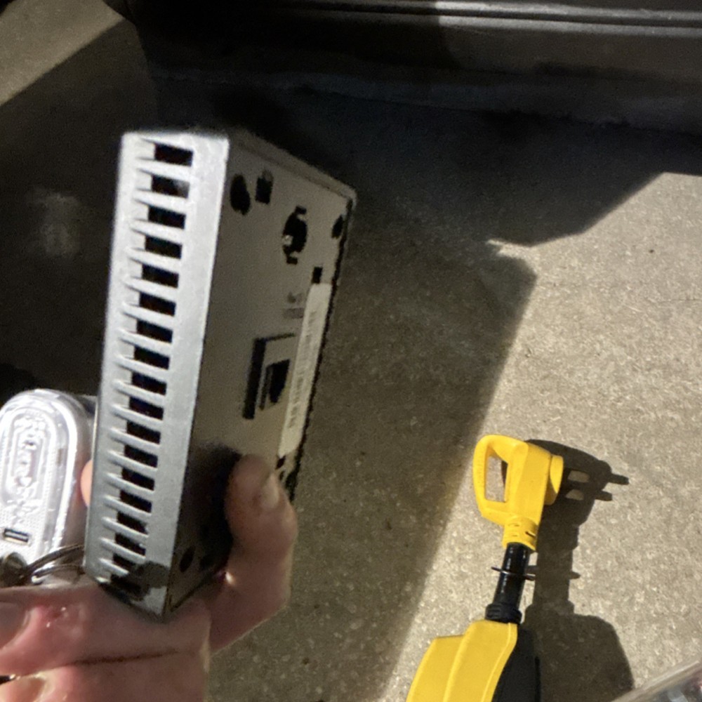 Micro-Air Easy Touch RV ASY-350 Programmable Touch Thermostat Black Rectangular