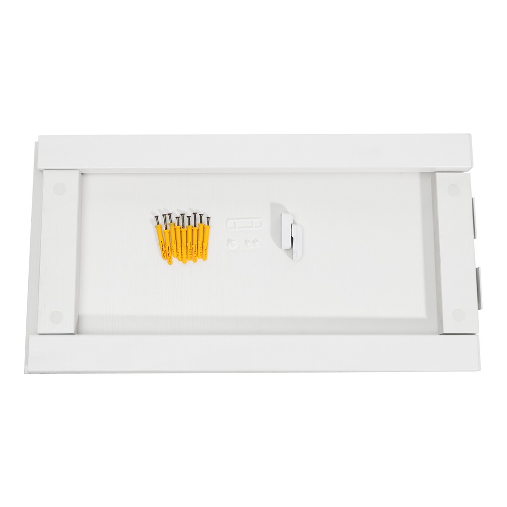 White Wall Mounted Folding Table Wood Folding Dining Table Folding Table US~