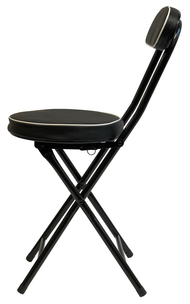 Cushioned Padded Folding Stool