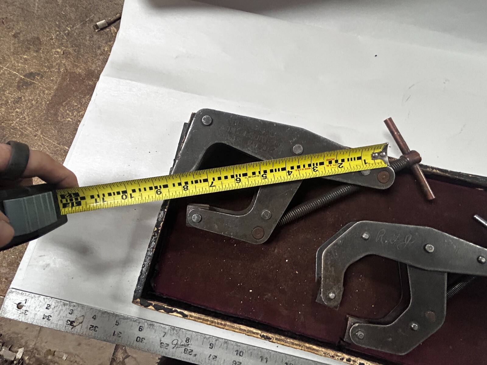 MACHINIST OfCe LATHE MILL 2 Welding Clamps